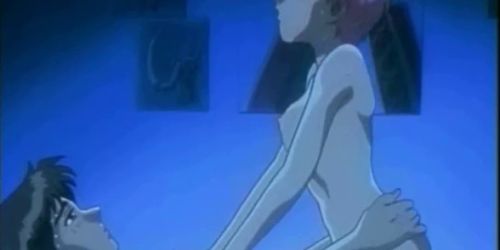 Anime cutie hot fucking in the dark night