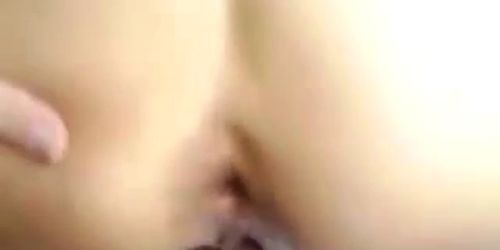 Latina anal creampie