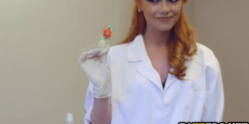 Dentist Ella Hughes lollipops Danny D cock so good