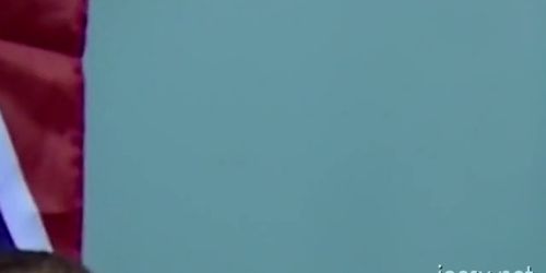 Enjoying gay porn with the neighbor