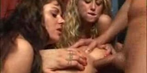 Lesbian ass fucking and squirting orgy with Bellao