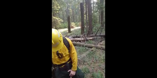 real wildfire worker