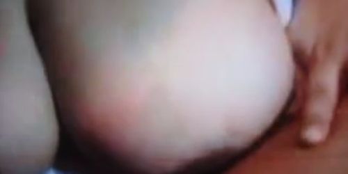 blowjob by big tits wife