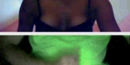 omegle black girl make me cum