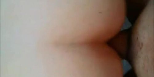 My boyfriend fuck my ass and cum inside