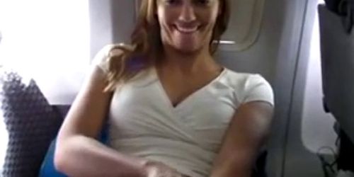 Wife bates on plane