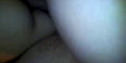 Assjob cumshot after unaware fuck