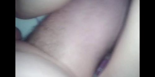 Huge cumshot on my ex tits and belly sorry no sound