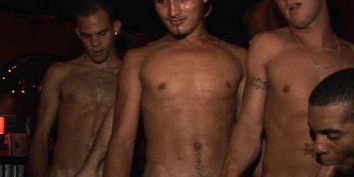 Gays get nude for kinky actions