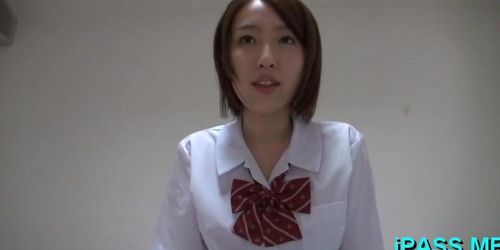 Delightful teen girlfriend ryouka asakura enjoys good f