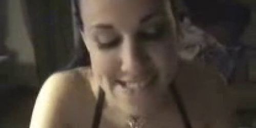 Amateur blow job video