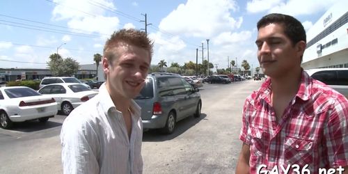 Tight gay anal is fucked