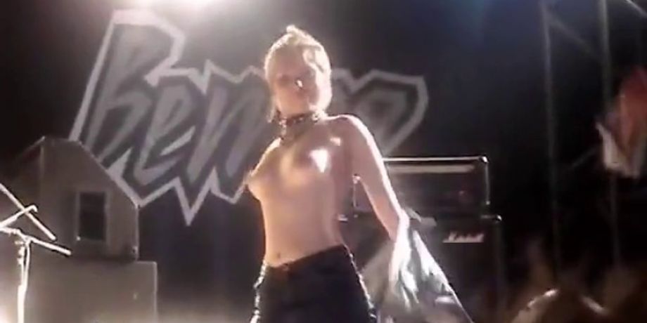 sexy girls flashing public nude rock concert striptease EMPFlix Porn Videos image image